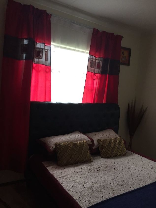 q master bedroom make over please help to make it look bigger