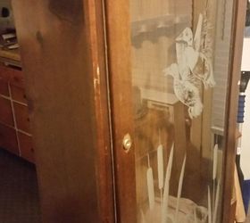 q can i use vinegar to clean a wooden cabinet that was in a house fire