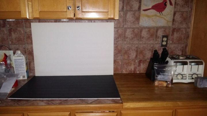 q what to do with my back splash and counters not doing my cupboards