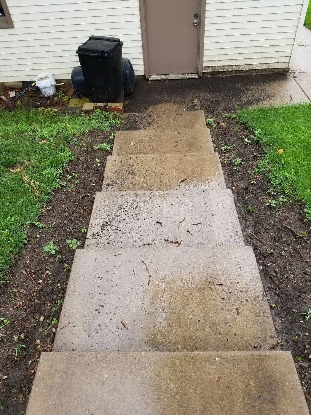 q landscaping help for sloping steps