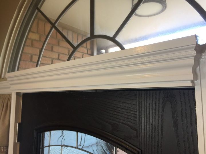 Front Door Pediment And Trim Hometalk