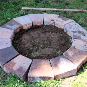 s 15 fabulous fire pits for your backyard, Easy with paving stones