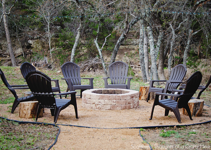 s 15 fabulous fire pits for your backyard, Simple with brick