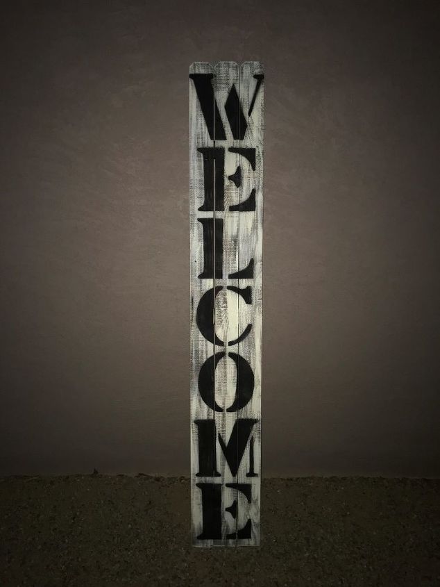 cartel de bienvenida de la valla de seis pies