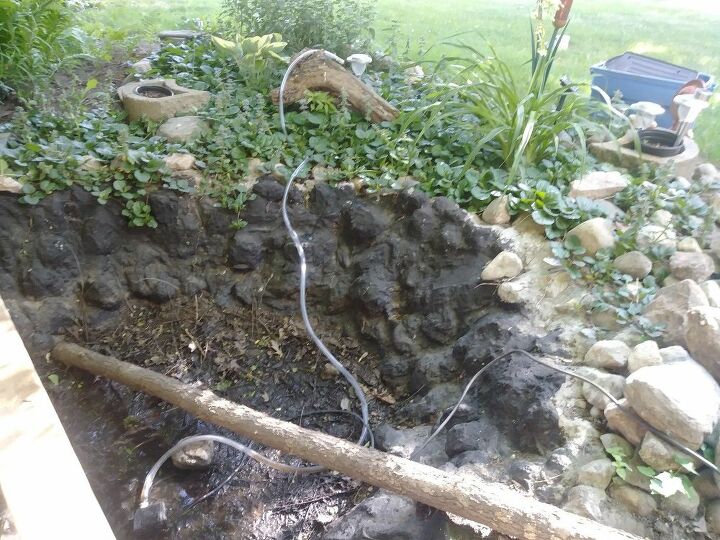 q what should i do with my pond that wont hold water i dug