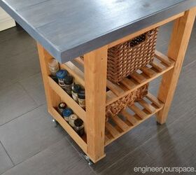 old ikea kitchen cart gets a second life