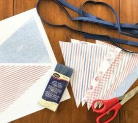 how to create an easy pennant banner
