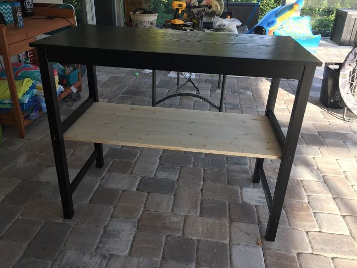 diy upcycling old furniture turned bar area