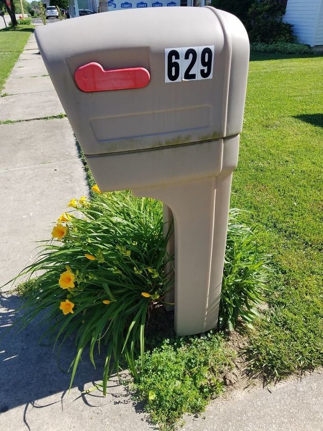 q how can i pretty up this mailbox
