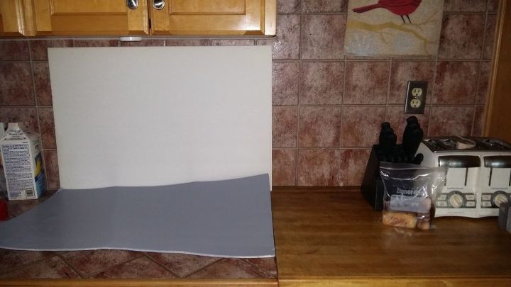 q what to do with my back splash and counters not doing my cupboards