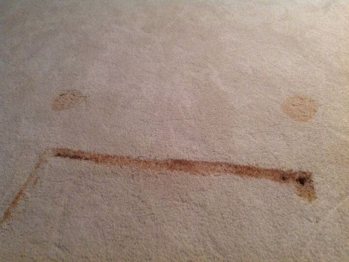q help with stain on carpet