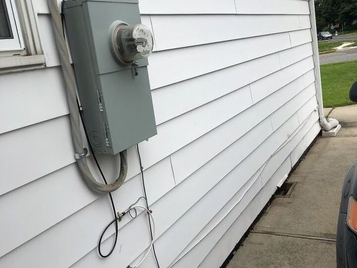 q ugly side of house