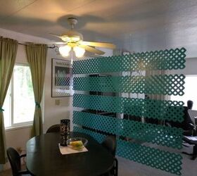 copy one of these lovely lattice ideas for your home, Easy Room Divider