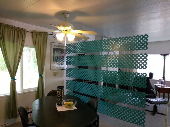 copy one of these lovely lattice ideas for your home, Easy Room Divider