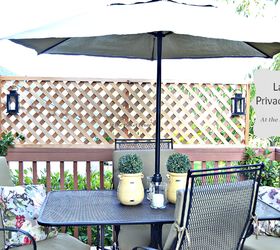 copy one of these lovely lattice ideas for your home, Deck Privacy