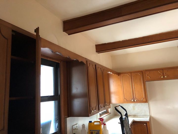 q how do i change up my kitchen cabinets on a shoestring budget