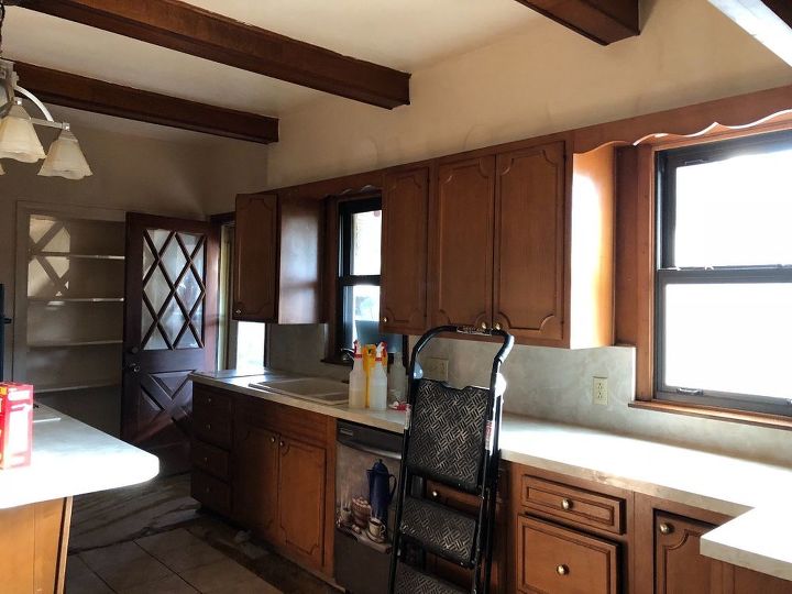 q how do i change up my kitchen cabinets on a shoestring budget