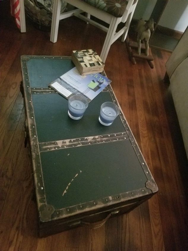 q can i make this beat up treasure trunk beautiful again