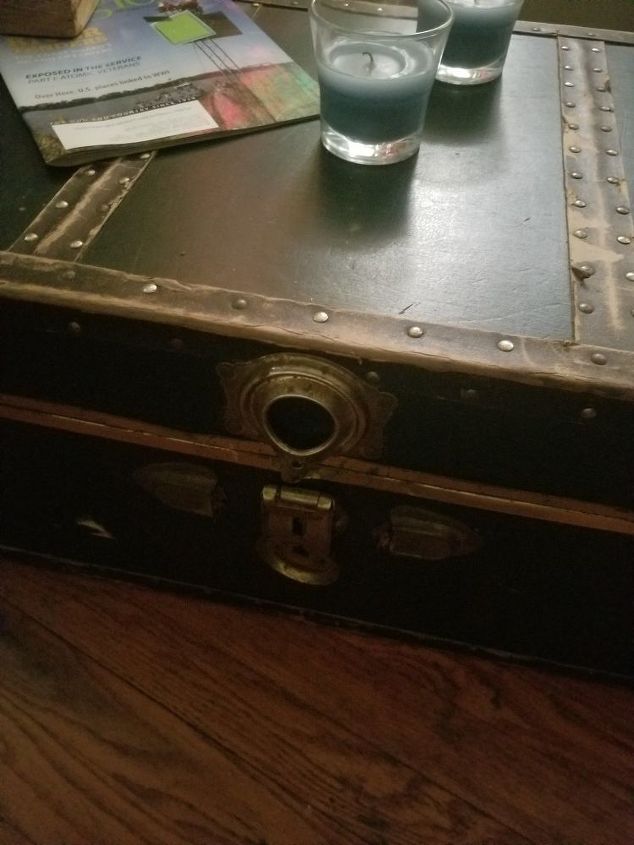 q can i make this beat up treasure trunk beautiful again