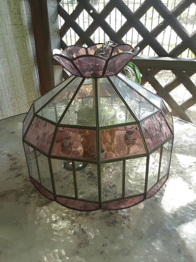 how to upcycle my tiffany lamp