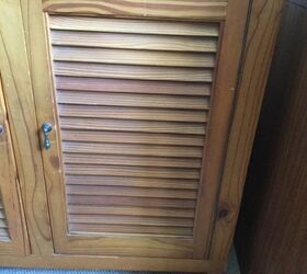q how to cover the slats on small loved doors
