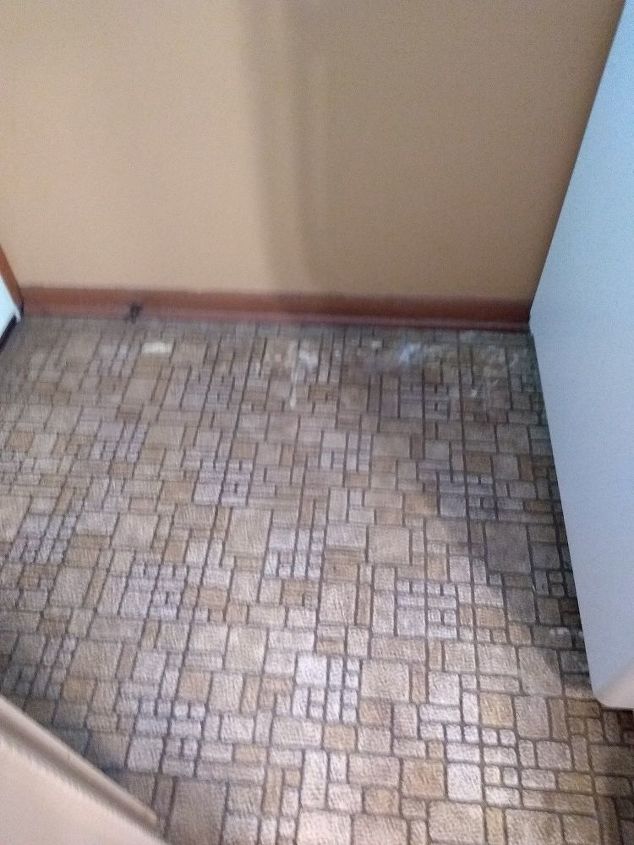 q inexpensive way to replace kitchen floor