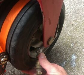 how to fix a flat tire on a riding lawn mower
