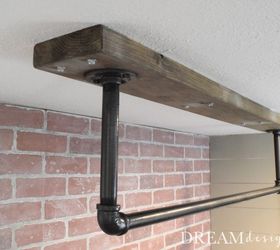how to make a ceiling mounted pull up bar