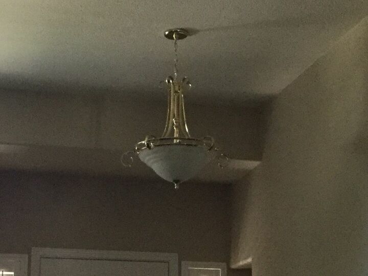 q what is the best and easiest way to cover brass on ceiling fans