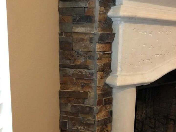 q fireplace stone can you color