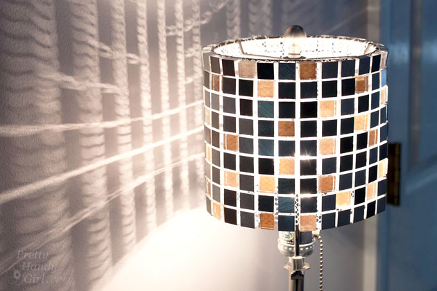 s 20 ways to incorporate mosaics to your home, Modern Tile Lamp