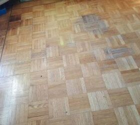 q we have a hardwood living room floor that we would like to refinish