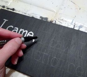 make your own hand lettered sign