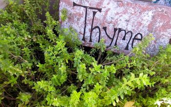 Garden Brick Herb Signs
