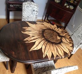 sunflower kitchen table