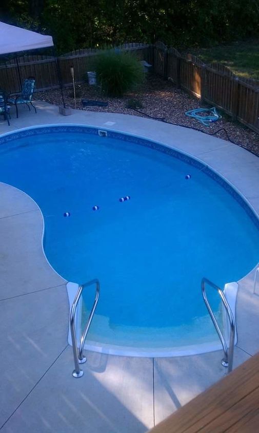 q i m really needing some new look for my deck and swimming pool