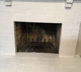 q i just painted my fireplace and i want to apply a touch of gray