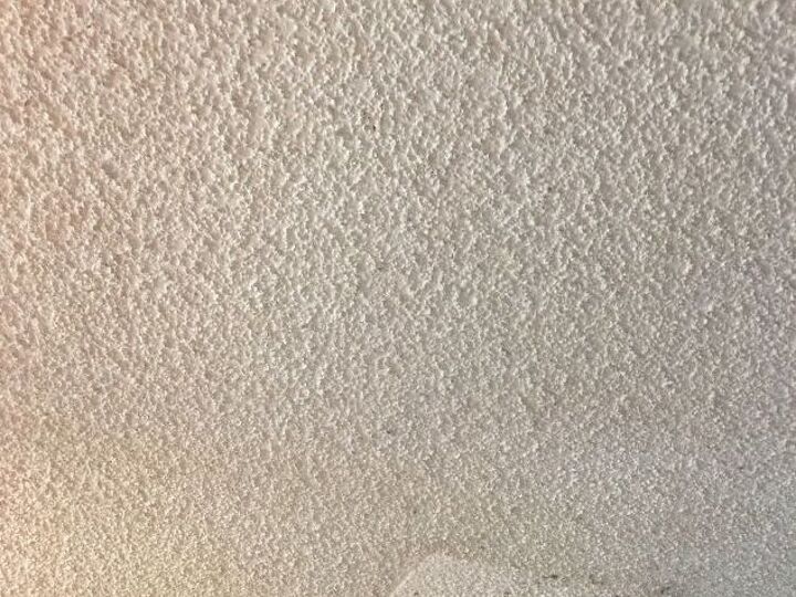 q how do you get rid of popcorn ceiling