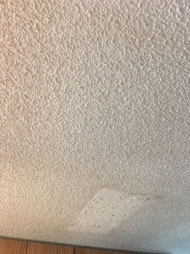 q how do you get rid of popcorn ceiling