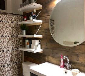 s these bathroom makeovers might inspire you to update your own, After A Pallet Wonderland