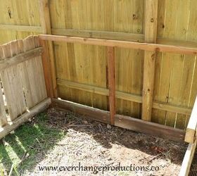 compost bin with repurposed fence panels