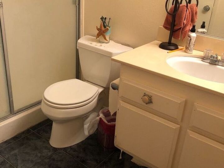 q 70s bathroom makeover