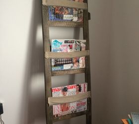 Ladder To Easy Peasy Magazine Rack | Hometalk