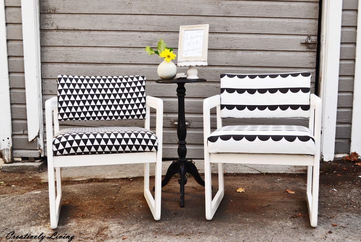 18 easy diy projects that you can do this weekend, His Her s Chair Makeover