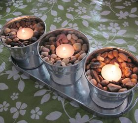 18 easy diy projects that you can do this weekend, Mini Fire Pits for Your Next Summer Party