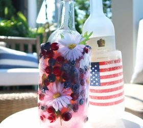 18 easy diy projects that you can do this weekend, Patriotic Summer Ice Buckets
