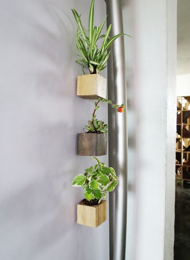 18 easy diy projects that you can do this weekend, Cute Fridge Succulent Planters