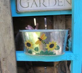 pallet wannabe garden tool shed