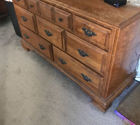 How to refinish dresser and night stands with chalk paint. Hometalk