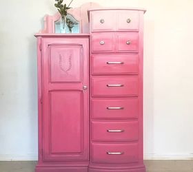 how to paint ombr furniture